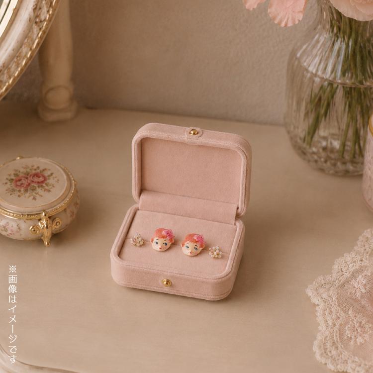 Nathalie Lete（ナタリーレテ） ピアス 全7種 ポーチ付き 猫 黒ねこ