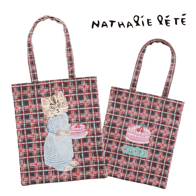 Nathalie Lete（ナタリーレテ） レクタングルトート 全6種 チェック A4 