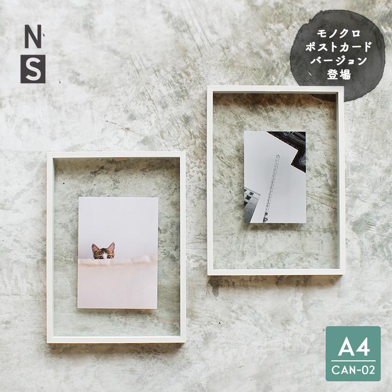 magnet 送料無料 フォトフレーム 写真立て CAN‐02 / A4