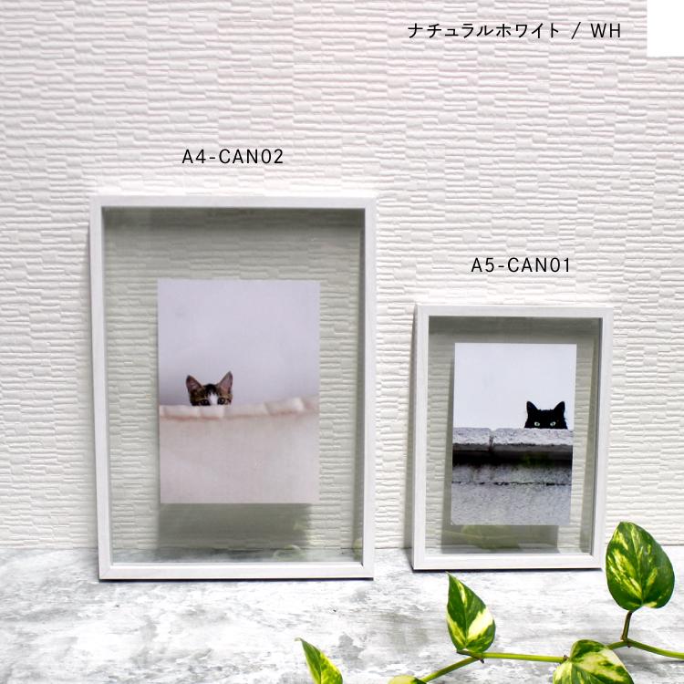magnet 送料無料 フォトフレーム 写真立て CAN‐02 / A4 ナチュラル
