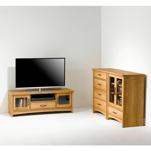 終 朝日木材加工 テレビ台 GRC-4012AV テレビボード 木目調 幅115 x 奥行39 x 高さ42cm 家具 収納 24f菊E 朝日木材加工 グレース ローボード GRC-4012AV : 町の小さな雑貨屋さん