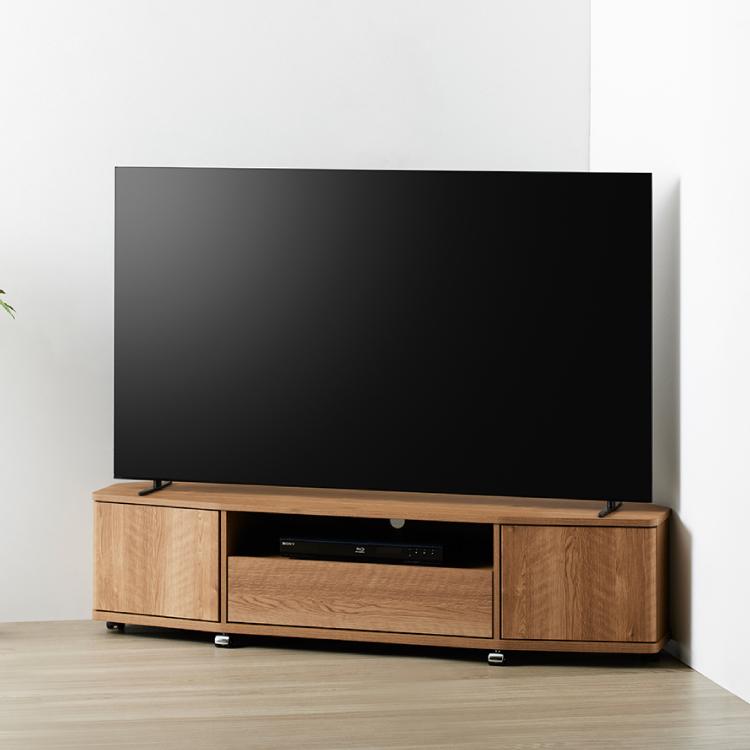 爆買 直送 テレビ ラック リヴァンテ コーナーAVボード LVA-4015AV 全2