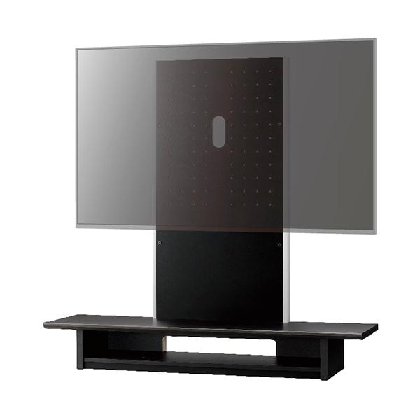 朝日木材加工 壁寄せテレビ台 壁寄せラック スウィング 壁寄せフロア