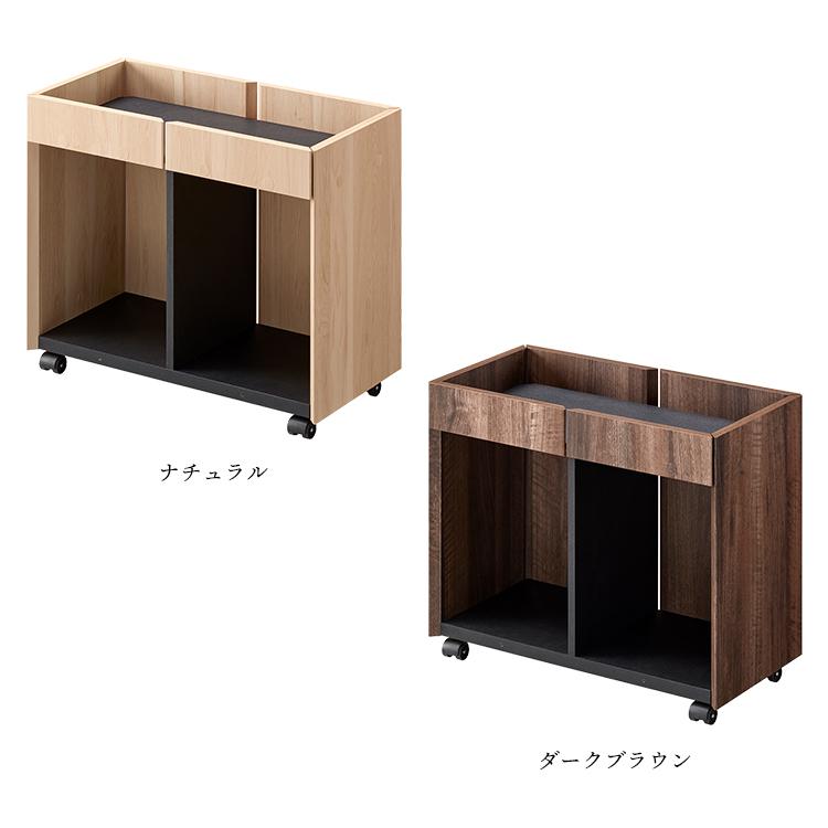 朝日木材加工デスクオフィスワゴン ダブルサイズ ファイル対応 キャスター付き Amazon.co.jp: 朝日木材加工(Asahiwood) デスク下収納 Work point