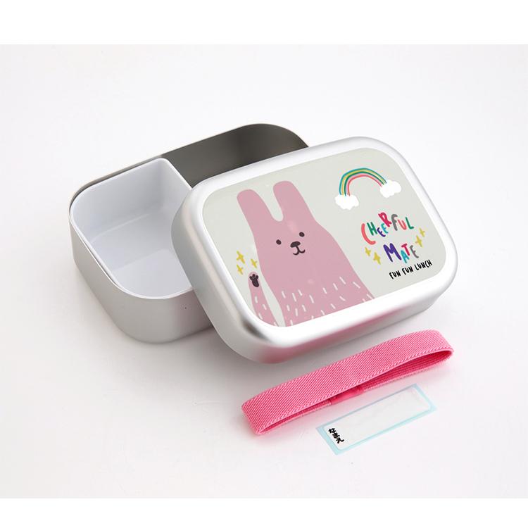 弁当箱 | チアフルメイト アルミランチボックス 全2種 CHEERFUL MATE
