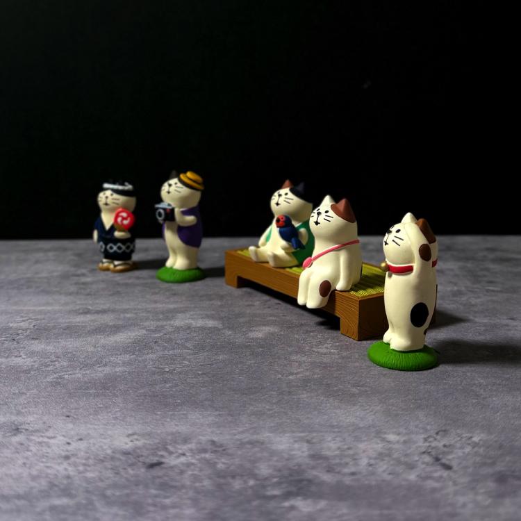 DECOLE コンコンブル オリジナル 新作 | 1月／中旬 おすわり三毛猫 20