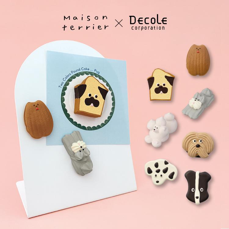 DECOLE（デコレ） メゾン テリア 磁石 Maison terrier スイーツ