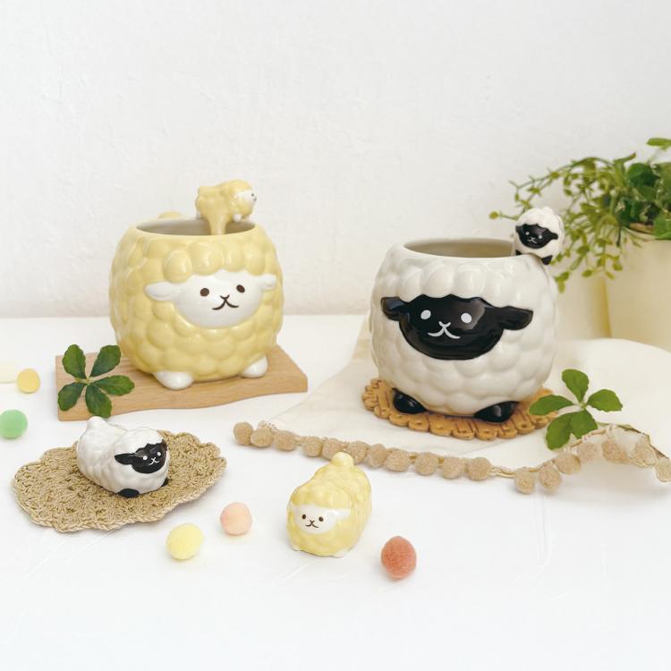 DECOLE（デコレ） ひつじ マグカップ もこもこメリー 羊マグ 全2種