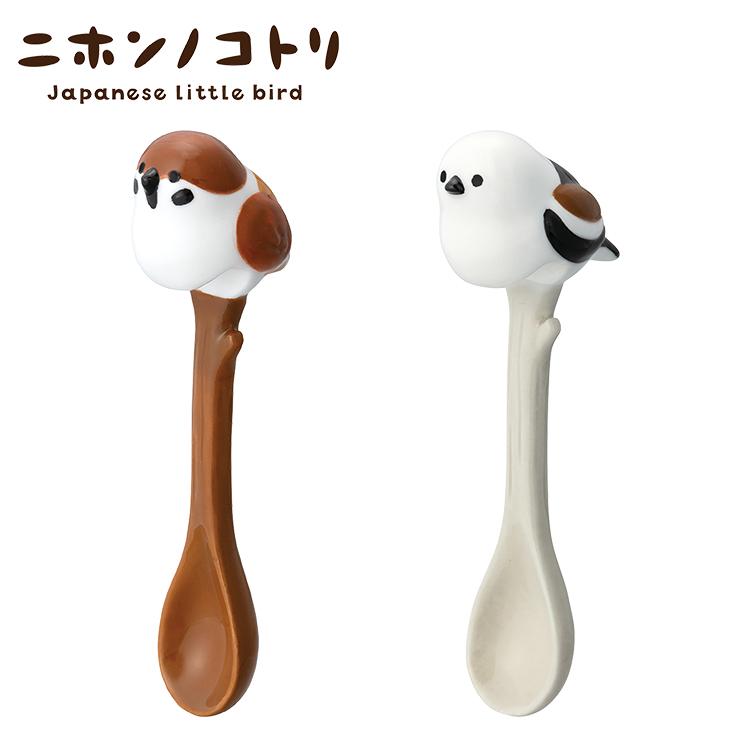 DECOLE スプーン 鳥 / ニホンノコトリ とまり木スプーン 全2種 DECOLE スプーン 鳥 / ニホンノコトリ とまり木スプーン 全2種
