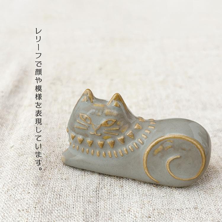 DECOLE 箸置き 猫 デコレ / FIKA ネコレリーフ箸置き 全2色 DECOLE 箸置き 猫 デコレ / FIKA ネコレリーフ箸置き 全2色