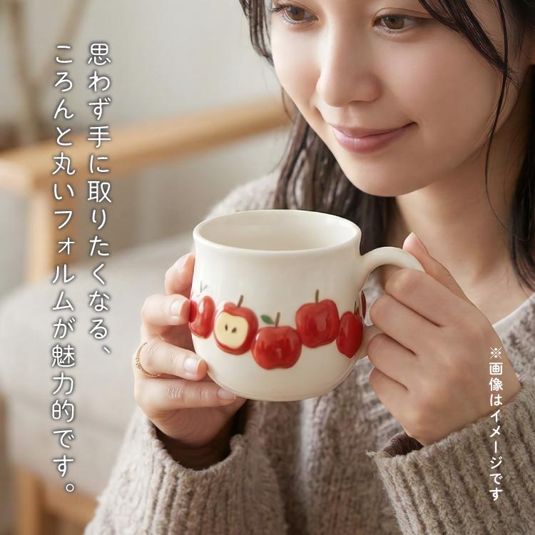 DECOLE（デコレ） マグカップ くだものマグ 全2種 コップ マグ りんご