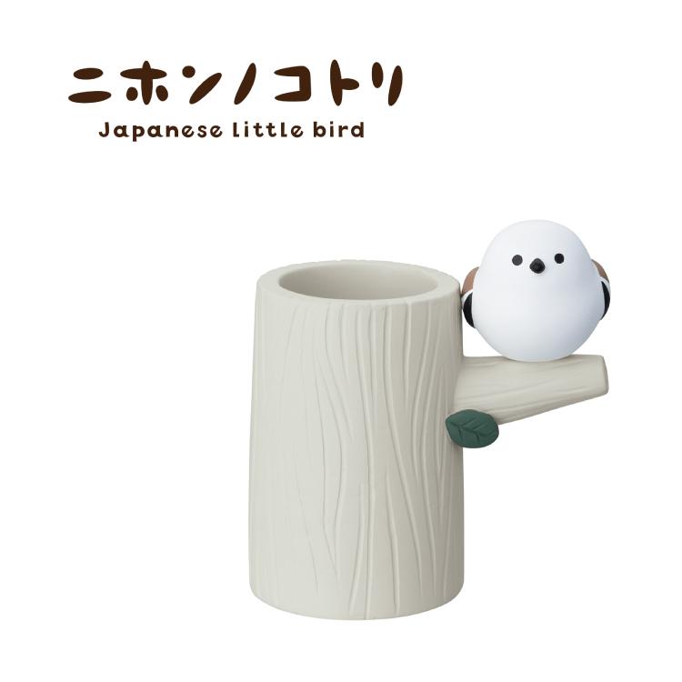 DECOLE（デコレ） スタンド ニホンノコトリ 切り株マルチスタンド 全2