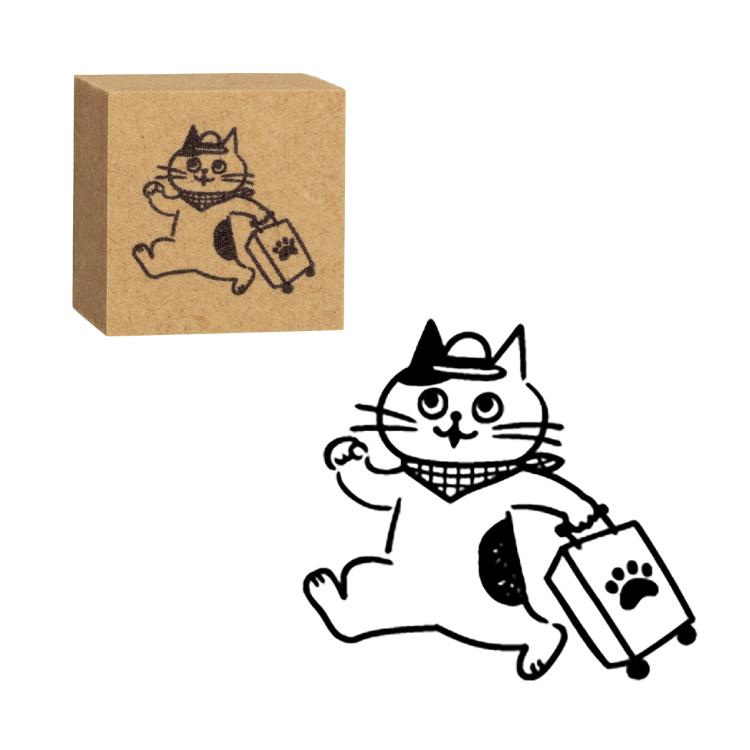DECOLE（デコレ） スタンプ はんこ 猫 お猫ライフスタンプ 全10種 手帳