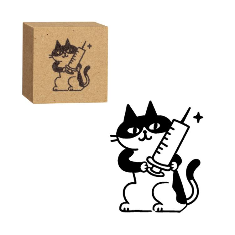 DECOLE（デコレ） スタンプ はんこ 猫 お猫ライフスタンプ 全10種 手帳