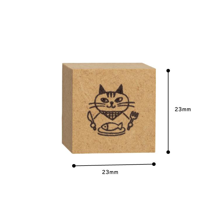 DECOLE（デコレ） スタンプ はんこ 猫 お猫ライフスタンプ 全10種 手帳