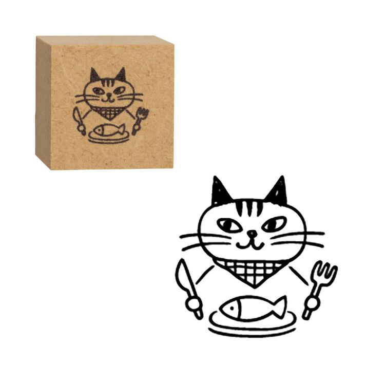 DECOLE（デコレ） スタンプ はんこ 猫 お猫ライフスタンプ 全10種 手帳