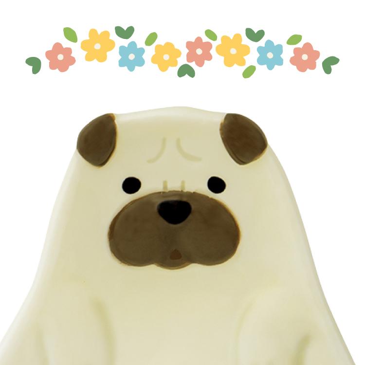 DECOLE（デコレ） お皿 犬 wankoron わんわんこざら 全3種 小皿 豆皿