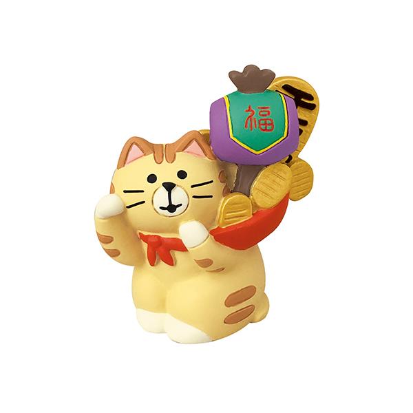 DECOLE（デコレ） 縁起かつぎ招き猫 金運 コンコンブル 2022新作 FUKU
