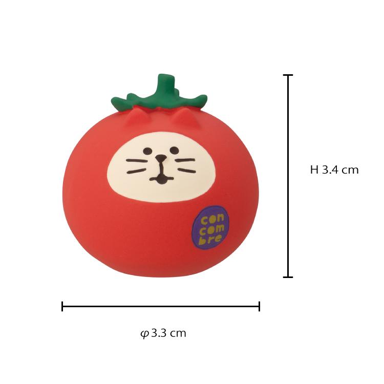 DECOLE（デコレ） コンコンブル おやさい猫だるま とまと 2025 夏 野菜