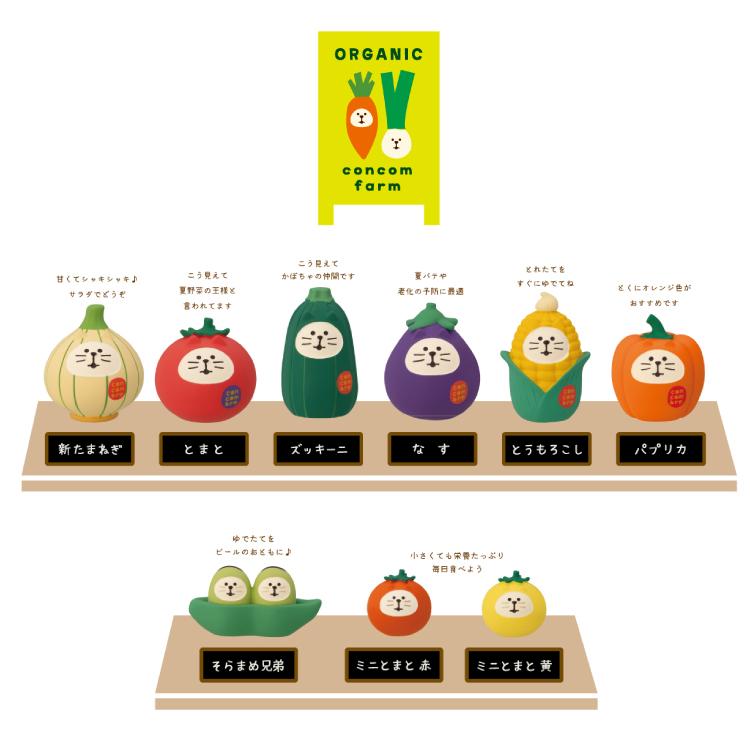 DECOLE（デコレ） コンコンブル | おやさい猫だるま パプリカ | 2025