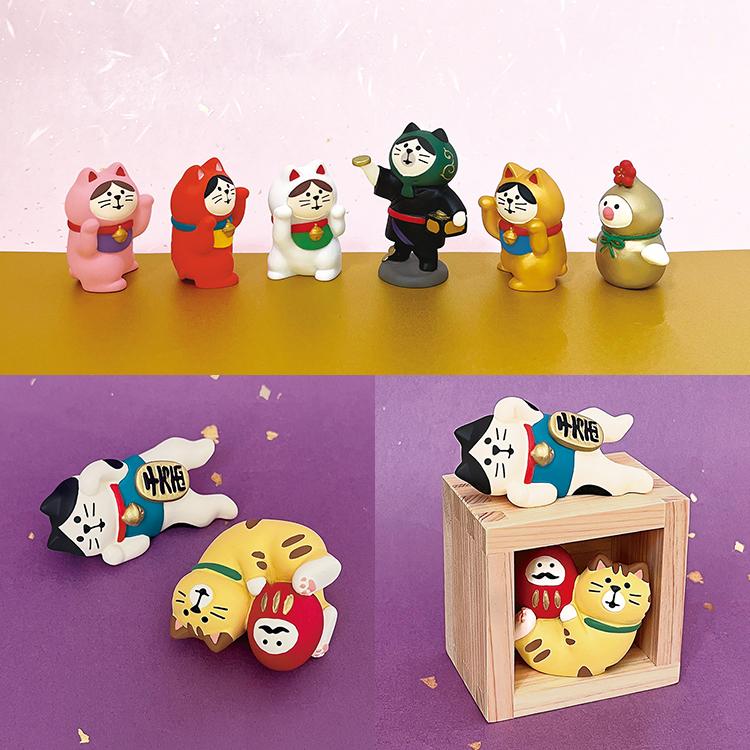 DECOLE（デコレ） ＼ 爆買 ／デコレ コンコンブル 踊る招き猫 右手上げ