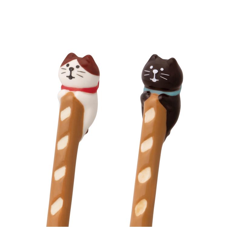 DECOLE（デコレ） ティースプーン 猫 バゲットスプーン 全2種 やまねこ
