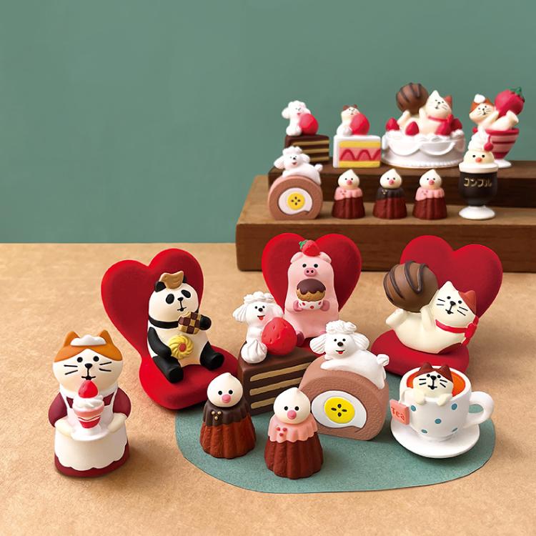 DECOLE デコレ コンコンブル / ウエイトレス猫 いちごパフェ