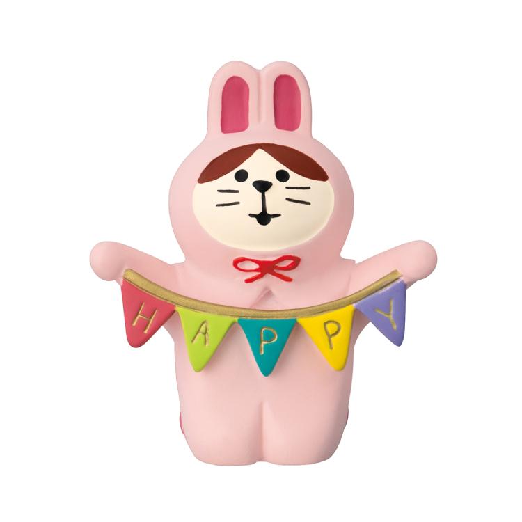 DECOLE デコレ コンコンブル / うさぎにゃんこ フラッグ DECOLE デコレ コンコンブル / うさぎにゃんこ フラッグ
