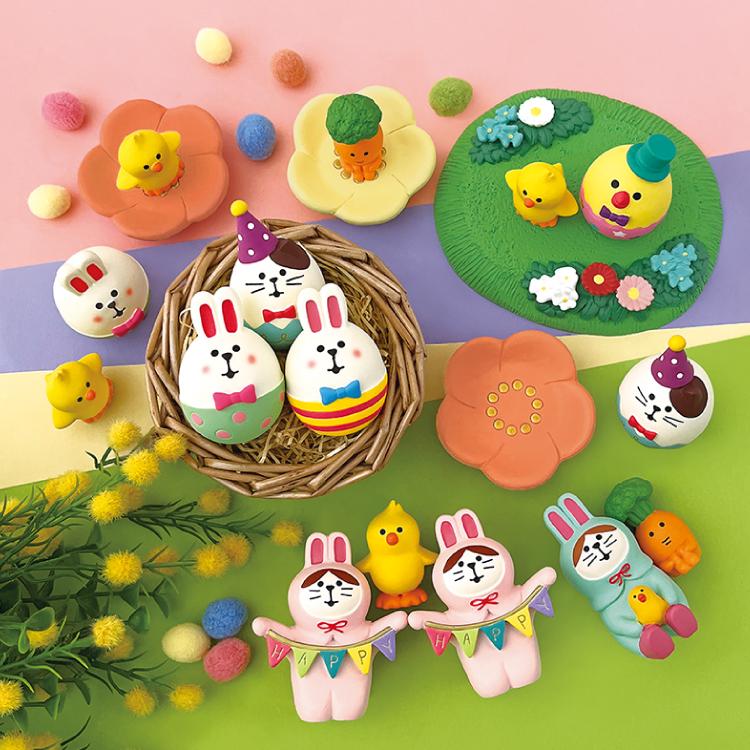 DECOLE デコレ コンコンブル / うさぎにゃんこ ひよこ ハッピー DECOLE デコレ コンコンブル / うさぎにゃんこ ひよこ ハッピー