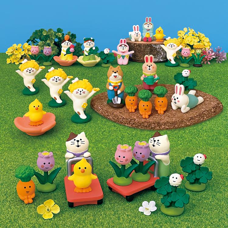 デコレ　コンコンブル　HelloSpring １０点 送料無料　3個割5%OFF DECOLE デコレ コンコンブル / シロツメクサ Hello Spring 2025