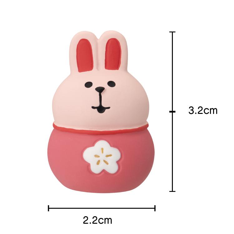 DECOLE デコレ コンコンブル / 豆福マスコット 福うさぎ 2025