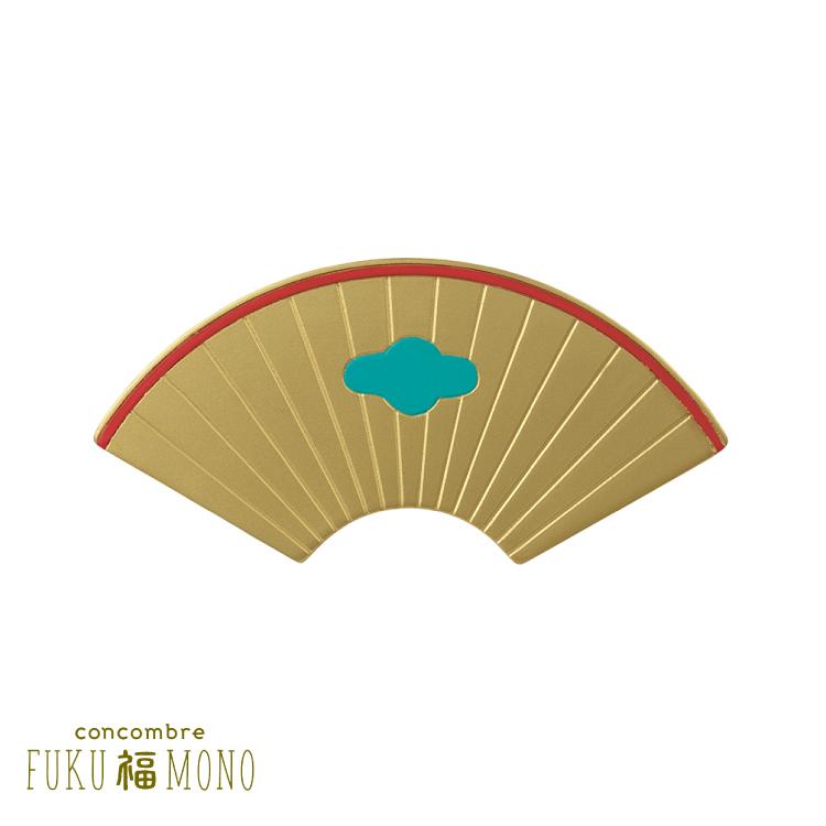 DECOLE（デコレ） コンコンブル 扇の台座 金 2025 FUKU福MONO 豆福
