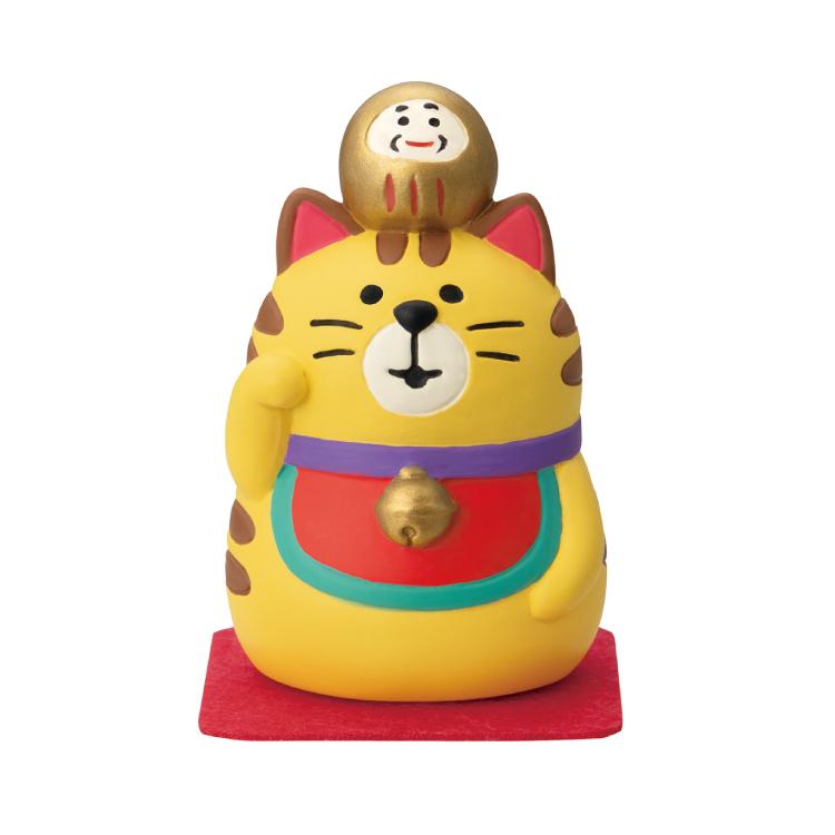 DECOLE デコレ コンコンブル / のせのせ招き猫 とら 2025 FUKU福 DECOLE デコレ コンコンブル / のせのせ招き猫 とら 2025 FUKU福