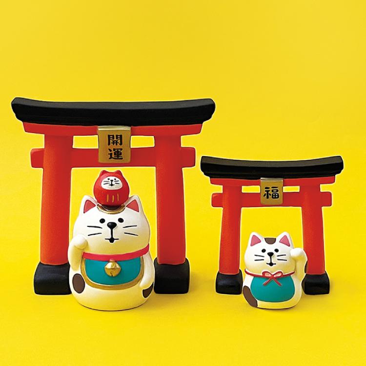 DECOLE デコレ コンコンブル / のせのせ招き猫 とら 2025 FUKU福 DECOLE デコレ コンコンブル / のせのせ招き猫 とら 2025 FUKU福