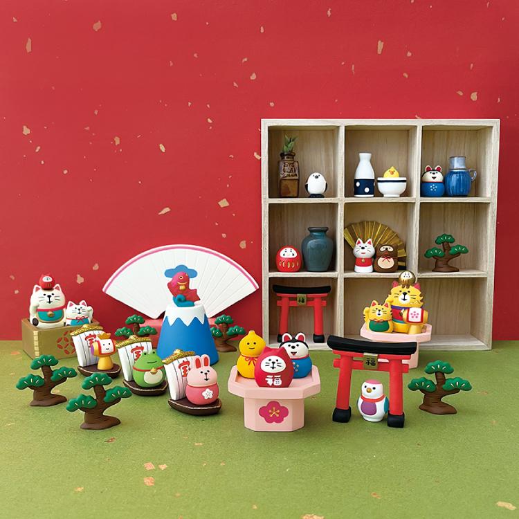 DECOLE デコレ コンコンブル / のせのせ招き猫 とら 2025 FUKU福