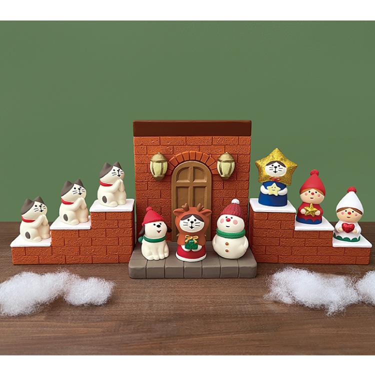 DECOLE デコレ コンコンブル / レンガの階段 2024 クリスマス 星