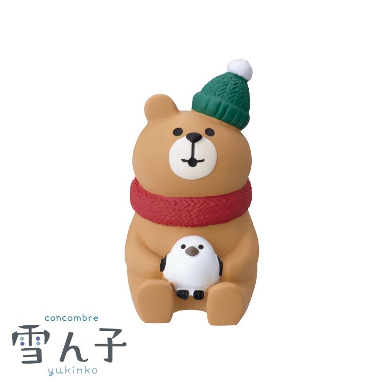 DECOLE デコレ コンコンブル / くまさんとシマエナガ 2024 雪ん