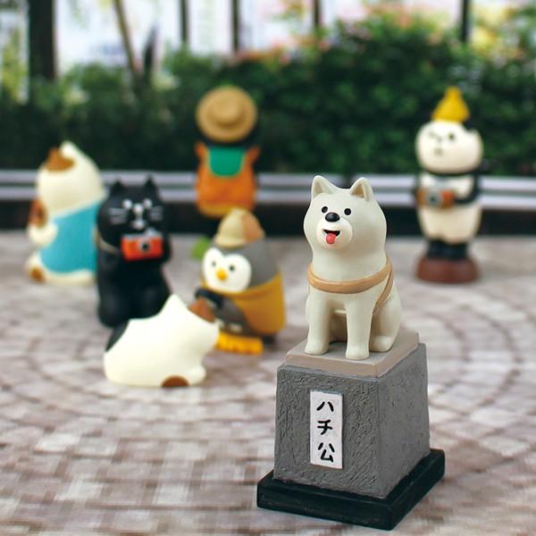 デコレ コンコンブル 旅猫 東京 渋谷 忠犬ハチ公 : 町の小さな