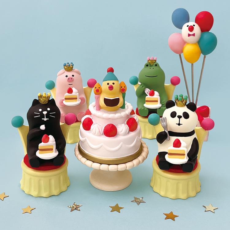 DECOLE（デコレ） コンコンブル / 歌うインコ バースデーケーキ / 2024