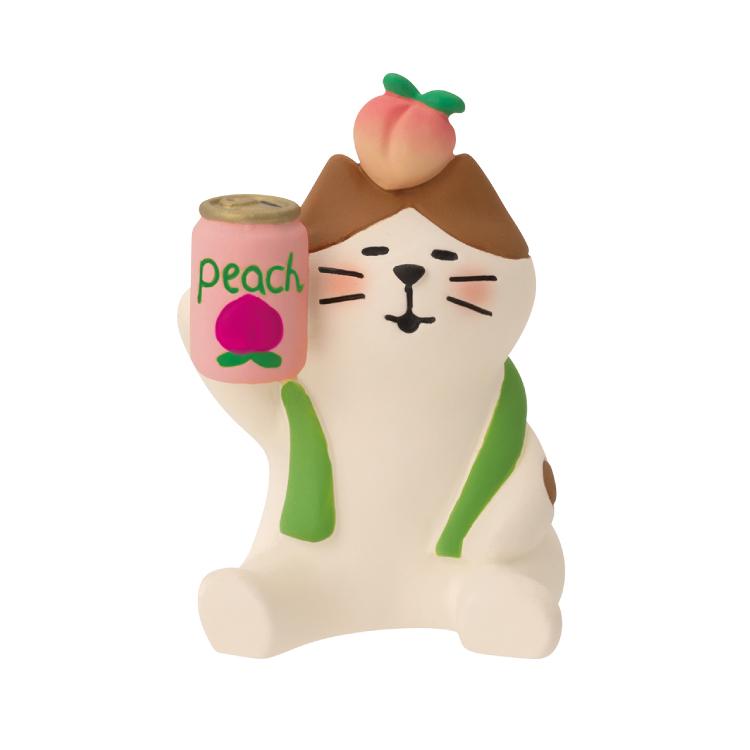 concombre 置物 DECOLE デコレ コンコンブル / 乾杯桃サワー猫 2024 ちいさな桃