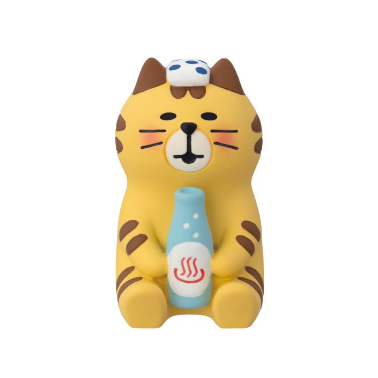 ねこ温泉商品 DECOLE（デコレ） コンコンブル 新作 予約販売 9月下旬 旅猫 のんびり