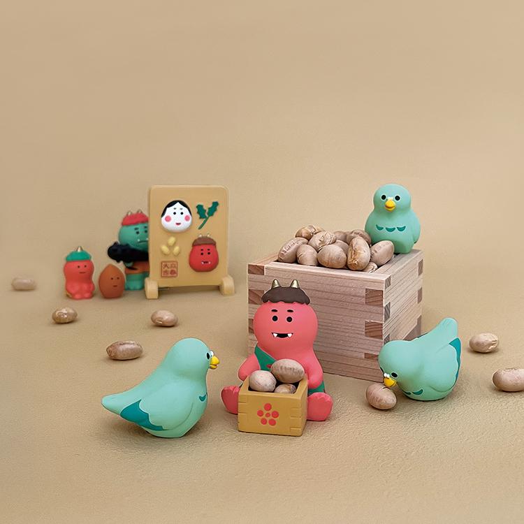 DECOLE デコレ コンコンブル / 豆小鳩 2024 節分 鬼っこ、豆っこ DECOLE デコレ コンコンブル / 豆小鳩 2024 節分 鬼っこ、豆っこ