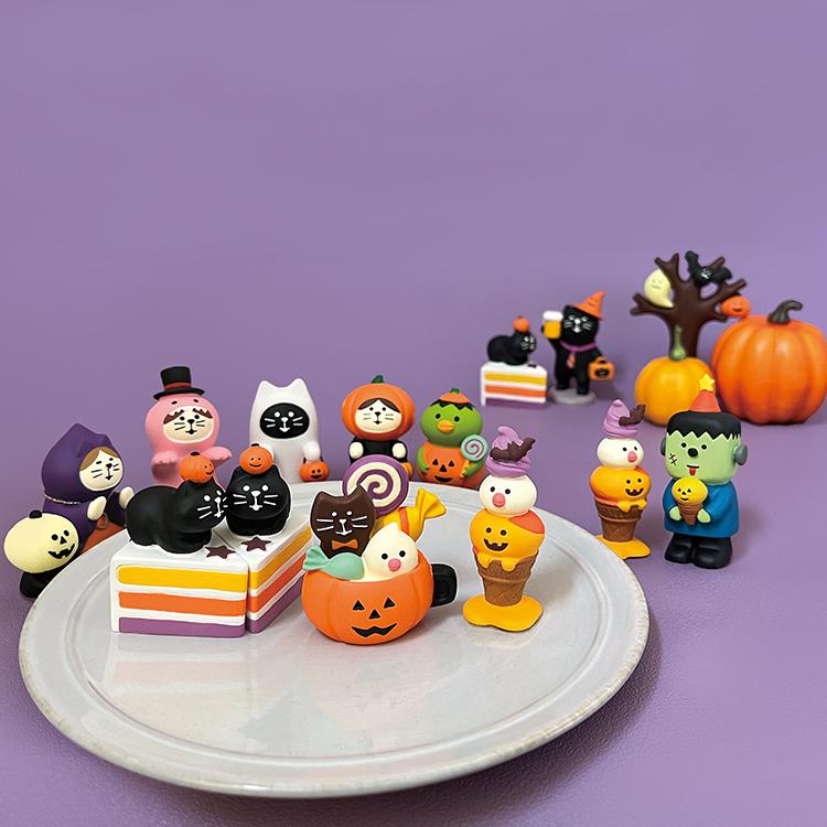 DECOLE（デコレ） コンコンブル かぼちゃケーキ猫 2023 ハロウィン