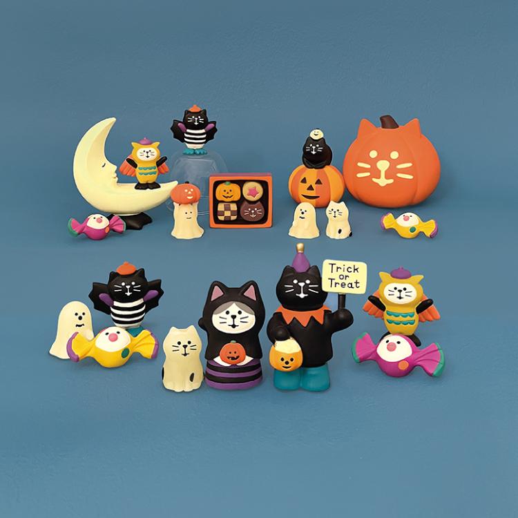 デコレ コンコンブル / 9月／上旬 予約販売 ねこずきん 黒猫 / 2024 HAPPY OBAKE NIGHT DECOLE concombre｜heliosholding｜05