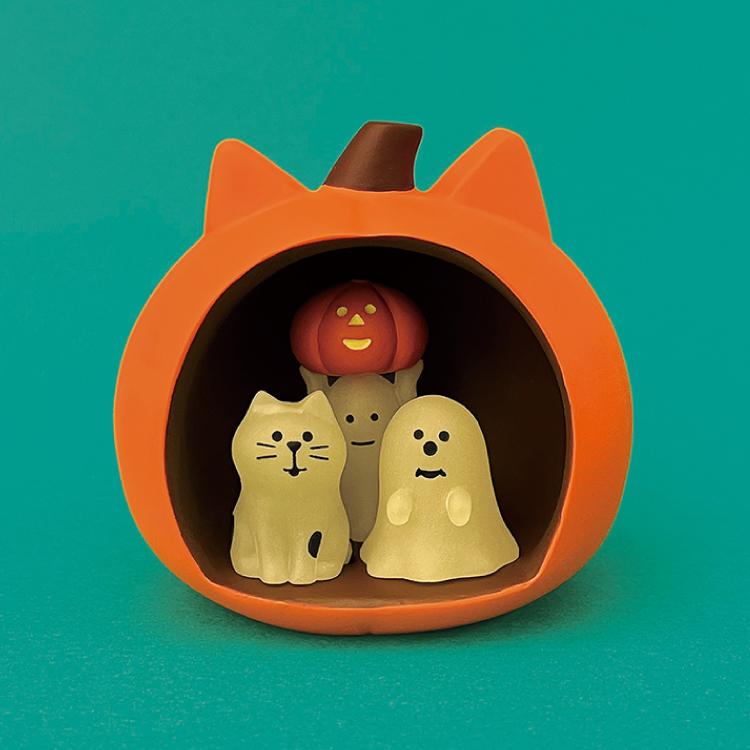仲良しオバケ♡カボチャ ライトオブジェオバケカボチャ持ち - おしゃれな雑貨の通販は