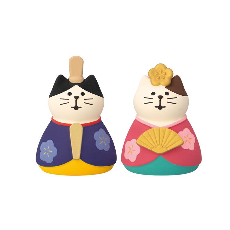 レア　コンコンブル　ひな祭り　猫 DECOLE コンコンブル 新作 | 1月／上旬 にぎやか なごやか ひなまつり
