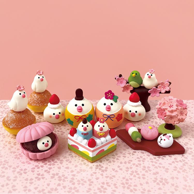 DECOLE デコレ コンコンブル / ひなケーキ 文鳥雛 桜うららか DECOLE デコレ コンコンブル / ひなケーキ 文鳥雛 桜うららか
