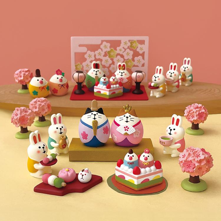 DECOLE デコレ コンコンブル / ひなケーキ 文鳥雛 桜うららか DECOLE デコレ コンコンブル / ひなケーキ 文鳥雛 桜うららか