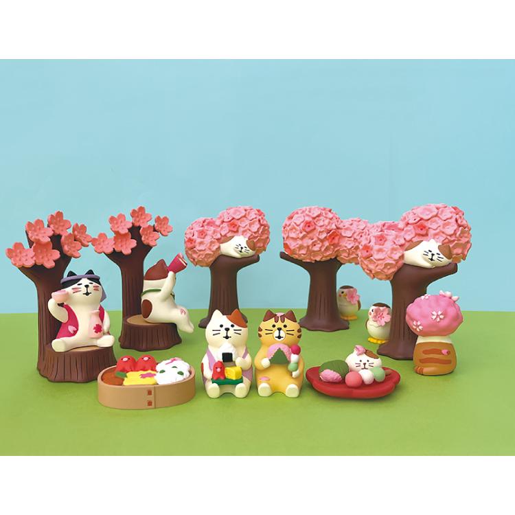 DECOLE コンコンブル 新作 | 1月／上旬 ねこねこ 桜ピクニック