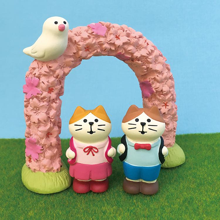 DECOLE デコレ コンコンブル 文鳥桜ゲート 2023 桜咲く春の日 DECOLE デコレ コンコンブル 文鳥桜ゲート 2023 桜咲く春の日
